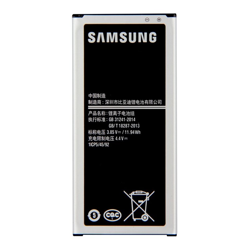 SAMSUNG Original Baterai Ponsel EB-BJ510CBC EB-BJ510CBE untuk Samsung GALAXY J5 2016 SM-J510 J5109 J5108 J5 Baterai 3100MAh