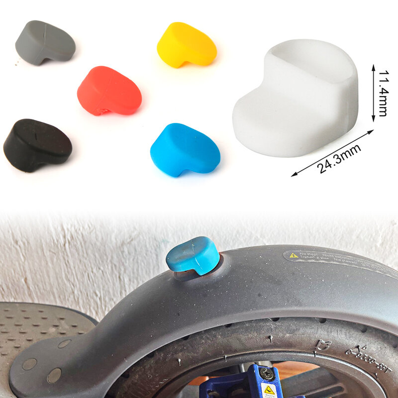 Electric Scooter Rear Fender Silicone Hook Cover for Xiaomi M365 Pro Hoverboard Back Mudguard Shield Scooter M365 Accessories