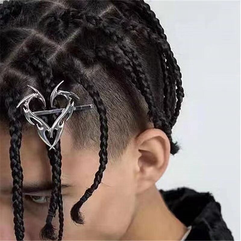 2022 tendência nova nicho designer de metal hairpin broche moda personalidade net vermelho com o mesmo high-end sentido hairpin all-match