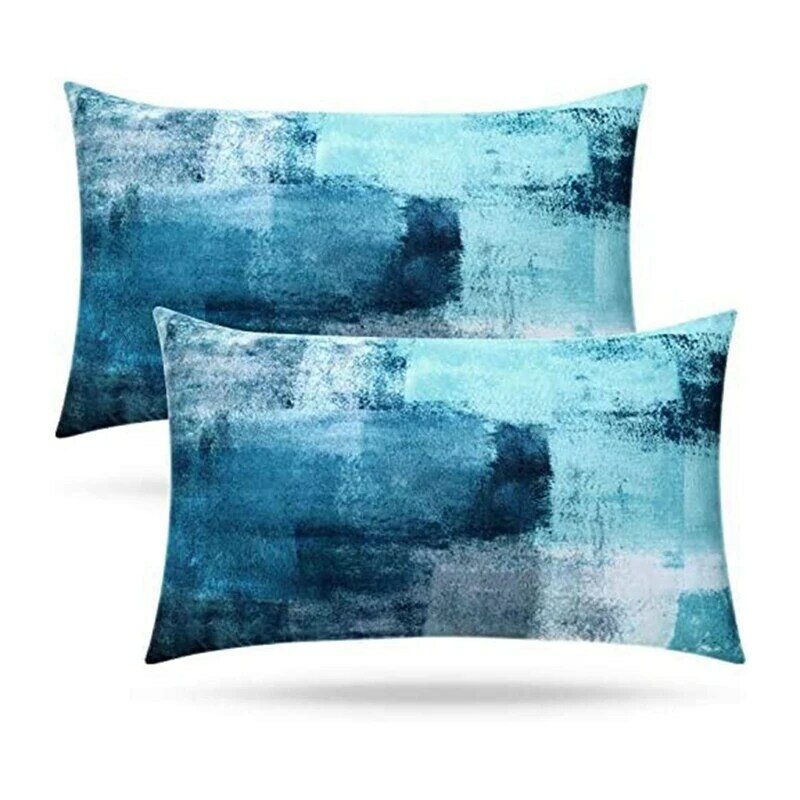 Lance capas de travesseiro arte abstrata arte arte capa de almofada macio contemporâneo decorativo fronhas para o quarto sofá