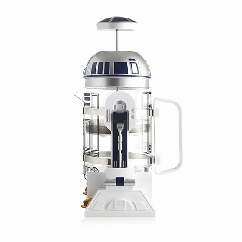 Innovative  Water Kettle 960ML Glass French Press Creative Teapot Fashionable Gift Color Box Packaging 1PC