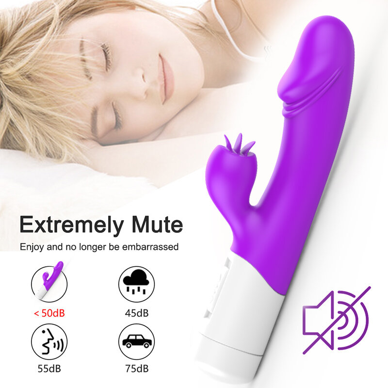 G-Spot Vibrator สำหรับผู้หญิงซิลิโคน Vibrating Dildo เพศของเล่นสำหรับ Femme ช่องคลอด Clitoral Vibrator Foreplay ของเล่นสำหรับผู้ใหญ...