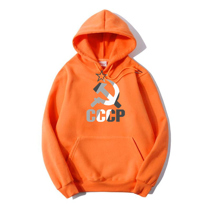 Mới Hoodie Tay Dài Bông Tai Kẹp Áo Len Nam Nữ Thẩm Mỹ Hip Hop Retro Bạn Bè Mùa Đông Áo Len Nam