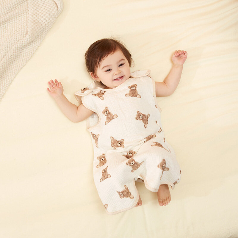Kangobaby # My Weich Leben # Sommer Mode Sleeveless Baby Musselin Baumwolle Schlafsack Super Atmungsaktivem Wrap Für Neugeborenen