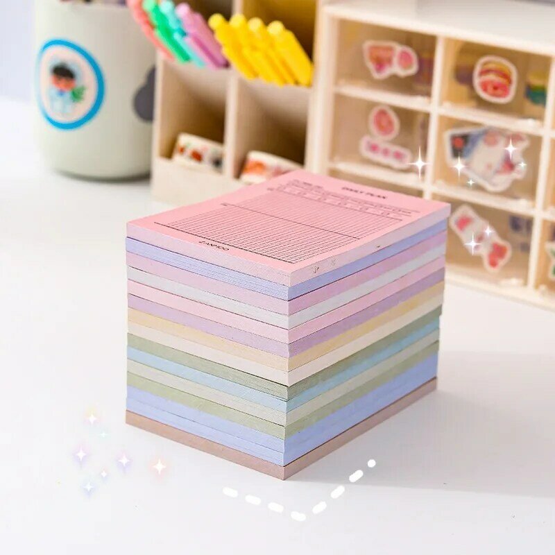 50 Sheets Notes Memo Pad To Do List  Notepad Day Plan Week Plan List Creative DIY Material School Office Supplies Stationery