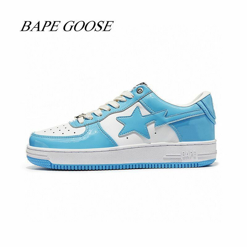 Модная мужская обувь Bape Goose, женская обувь для бега, мужские кроссовки, женская уличная спортивная обувь унисекс 01