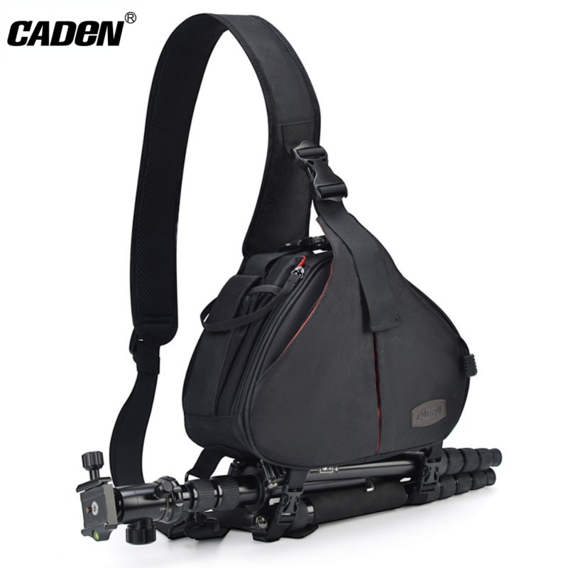 CADeN – sac à bandoulière professionnel pour appareil photo DSLR, avec housse de pluie, pour Canon, Sony, Panasonic, objectif, trépied, pour hommes, voyage en plein air