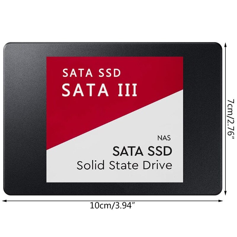 SSD-накопитель на ТБ, внутренний жесткий диск sata3 2,5 дюйма ssd TLC 500