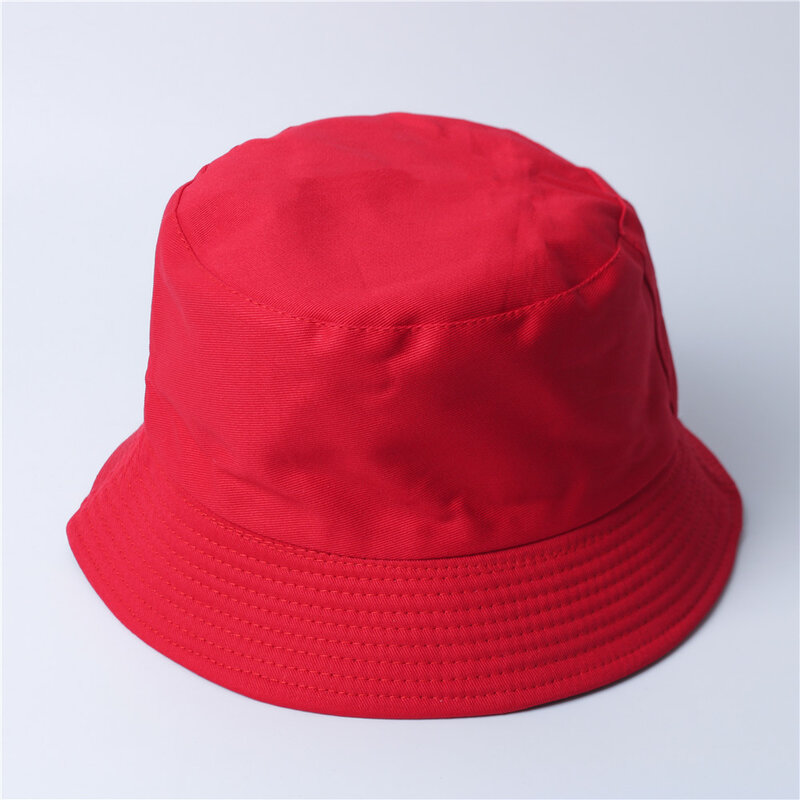 Bucket Hat Women Men Summer Fishing Hats Casual Fishermen Cap Brim K Pop Hip Hop Basin Cap Female Leaf Bucket Hats