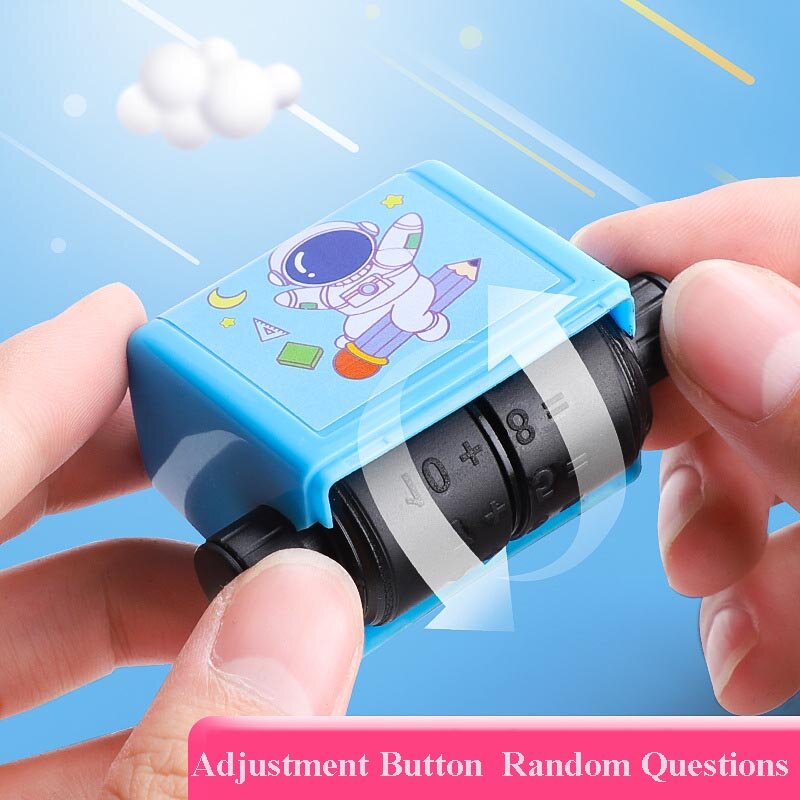 Addition and Subtraction Roller Stamp Teaching Within 100 Roller Numbers Teaching Practice Seal Learning Math Practice Questions