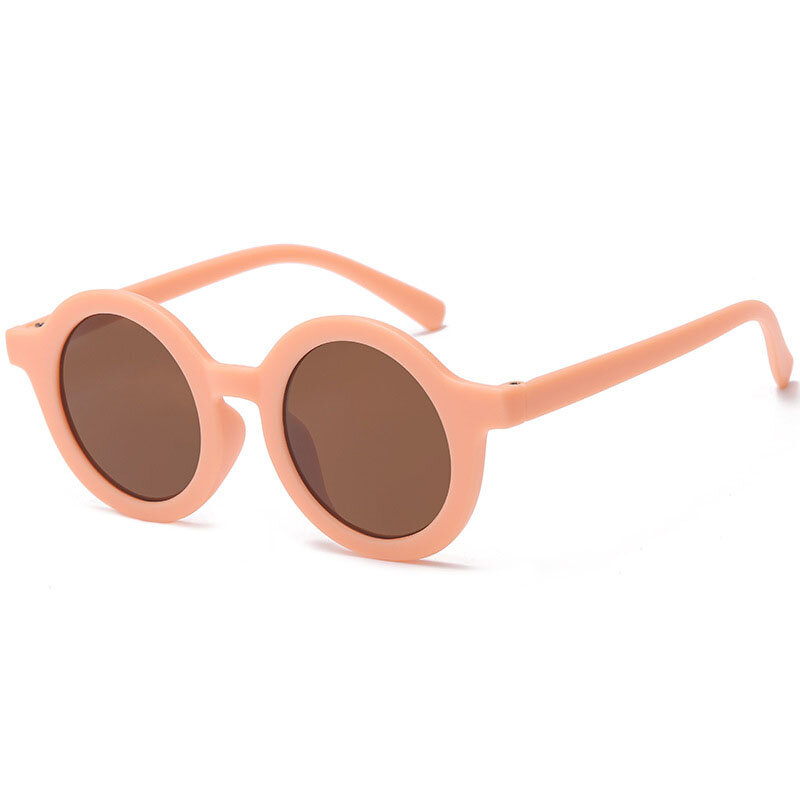 Nowe mody maluch dziecko słodkie okulary dziewczynka chłopiec plastikowe okulary przeciw słoneczne dzieci akcesoria Retro Casual okulary przeciwsłoneczne dla dzieci