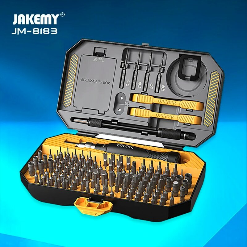 145 In 1 Precision Magnetic Screwdriver Set Hex Phillips Screw Driver CR-V Bit for Mobile Phone Tablet Laptop PC Repair Tool
