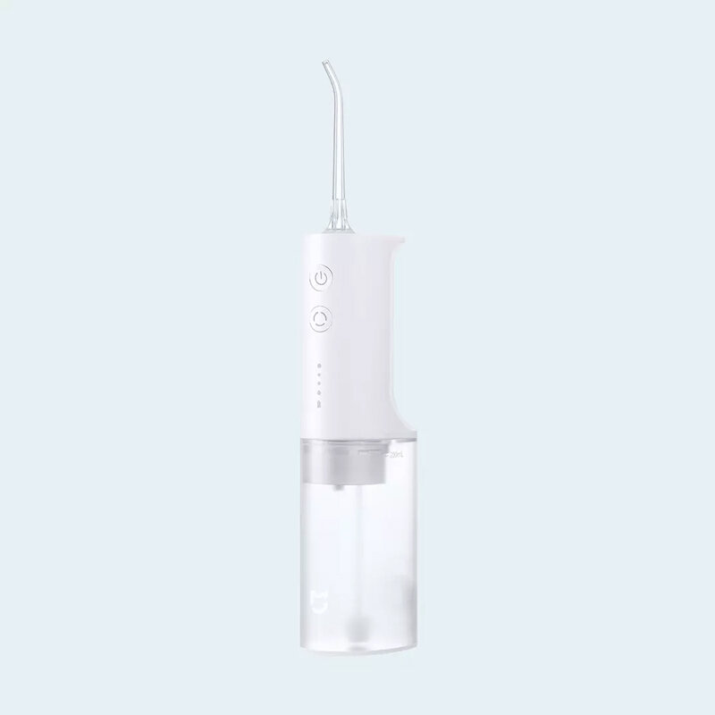 Xiaomi-irrigador Dental eléctrico para blanqueamiento Dental, Oral irrigador IPX7 resistente al agua, 4 tipos de boquillas para limpiar entre dientes, Mijia