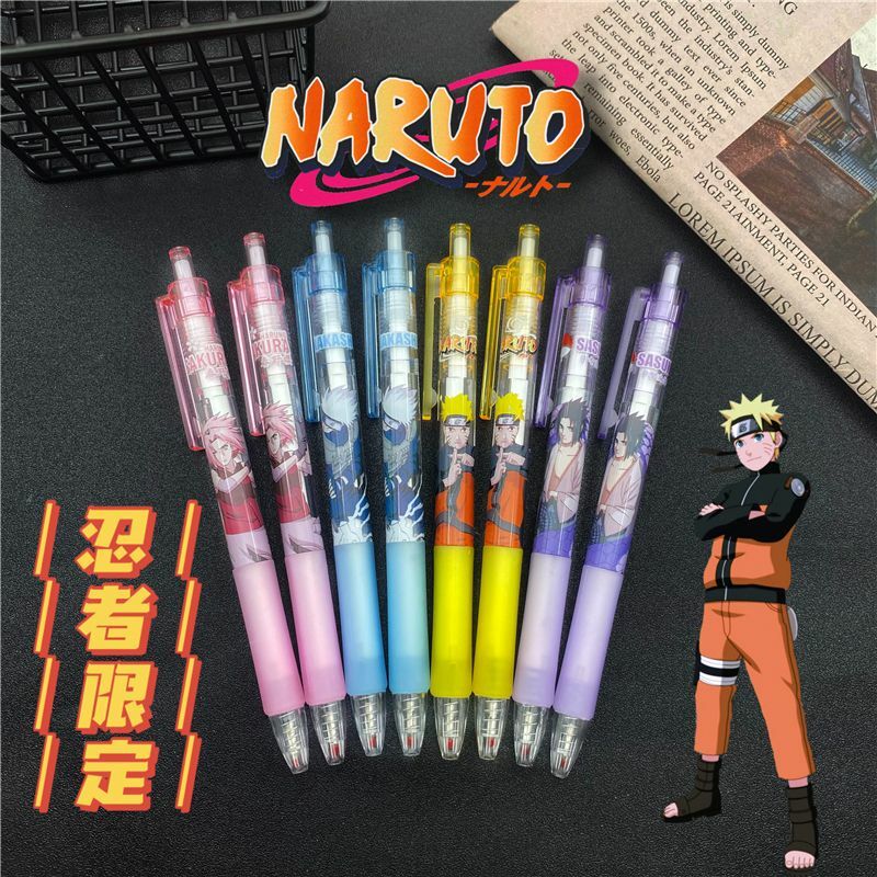 NARUTO-ナルト-アーティキュレートペン,高値ペン,0.5mm,黒,圧力ペン,学習用品,卸売り