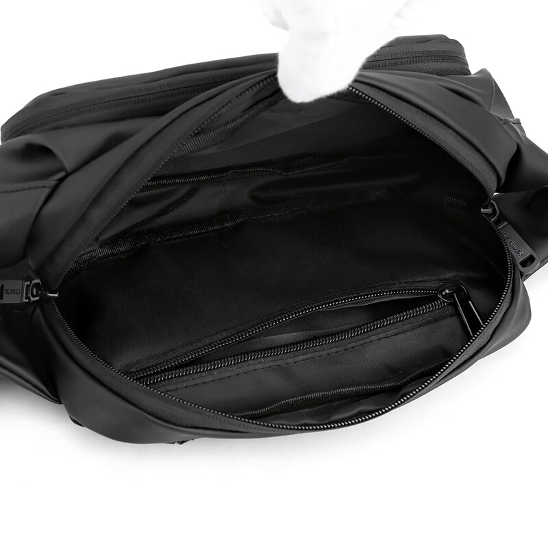 Водонепроницаемая поясная сумка для мужчин, забавная нагрудная Сумочка для занятий спортом на открытом воздухе, повседневный дорожный мужской поясной кошелек на бедро