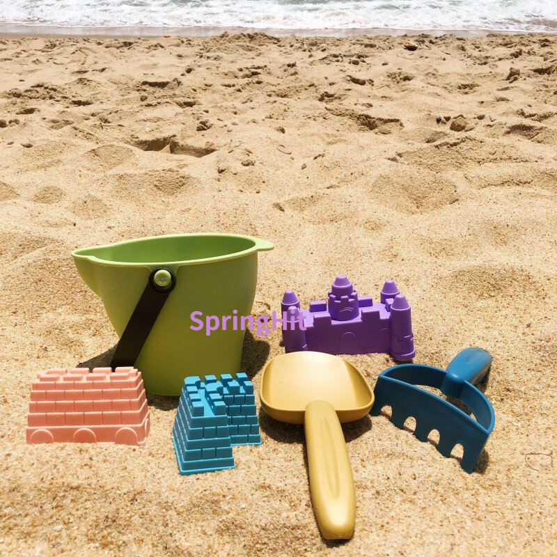 Летние пляжные игрушки для детей, сенсорное ведро, песок, пляж, игра, песок, вода, игрушки для детей, Интерактивная пляжная игра, набор форм, п...