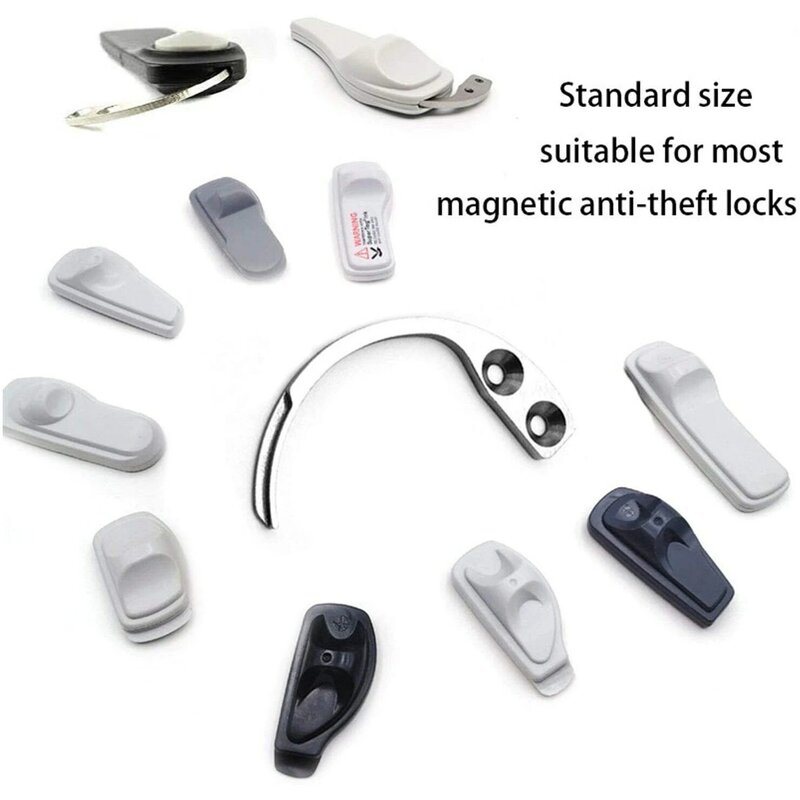 Kunci LESHP Kunci Keamanan Penghapus Tag Magnet Lockpick Universal A Kait Pelepas Kunci Ganzua Kunci Magnetik untuk Pakaian S3