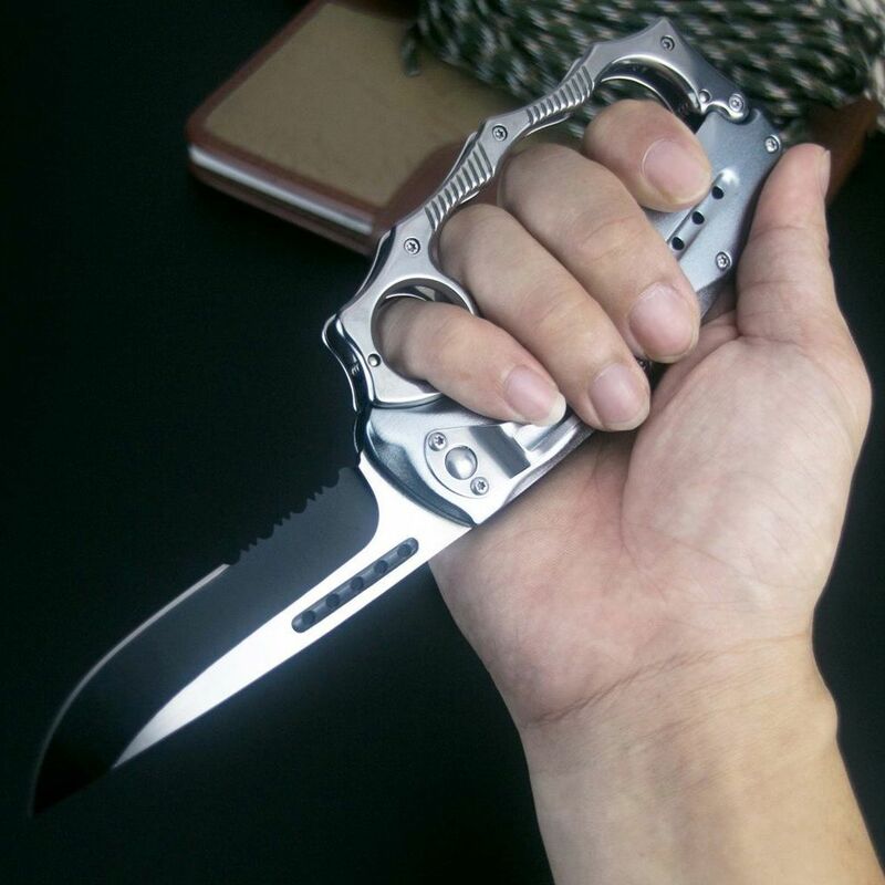 Nowy taktyczny scyzoryk wskazuje przedni nóż ostrza OUTDOOR noże survivalowe myśliwskie noże wędkarskie składany nóż myśliwski