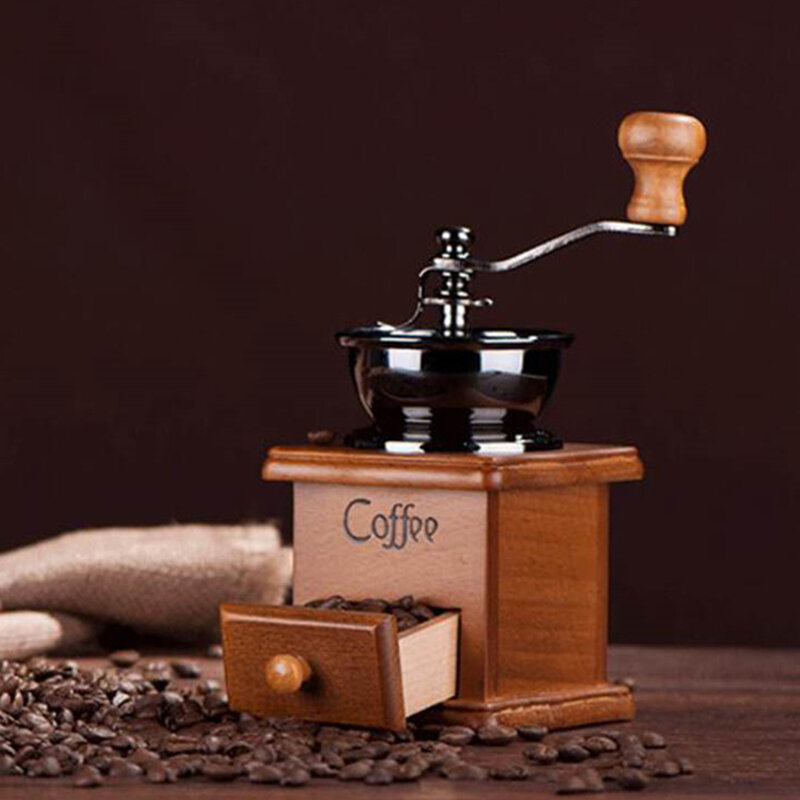 Molinillo de café manual, rebaba, envío gratis a varios países, novedad