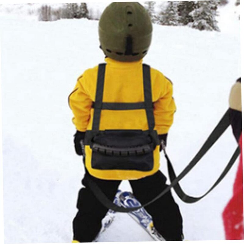 Adjustable Ski Safety Traction Harness Rope Multifunctional Outdoor Fitness Sports Skiing Training Shoulder Belt