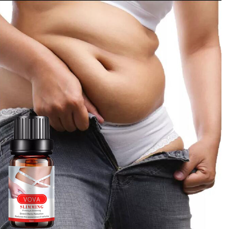 ผลิตภัณฑ์กระชับสัดส่วนลดน้ำหนักน้ำมันหอมระเหย Slim เอวไขมัน Burner Burning Anti Cellulite ลดน้ำหนัก