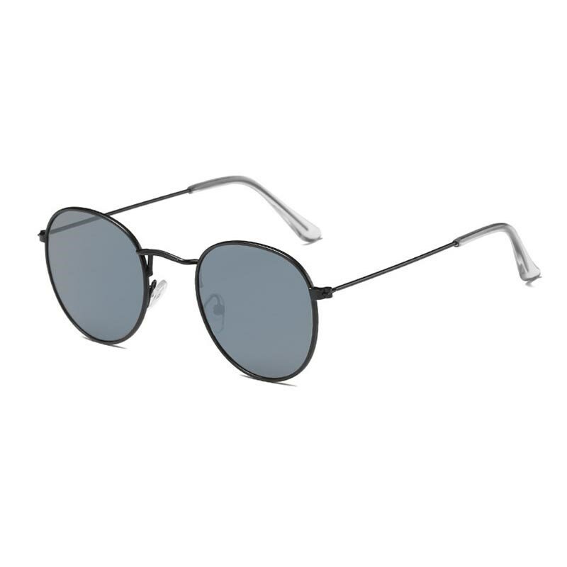 럭셔리 빈티지 미러 브랜드 디자이너 선글라스, 여성/남성 클래식 라운드 선글라스 UV400 Oculos De Sol Gafas, 2021