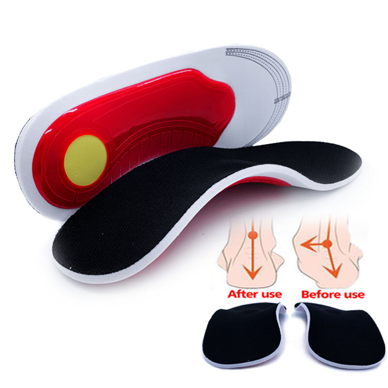 Premium Orthotic Insole Arch Support Flatfoot Orthopedic Insoles Pressure Of Air Movement For Feet Ease Damping Cushion Insole