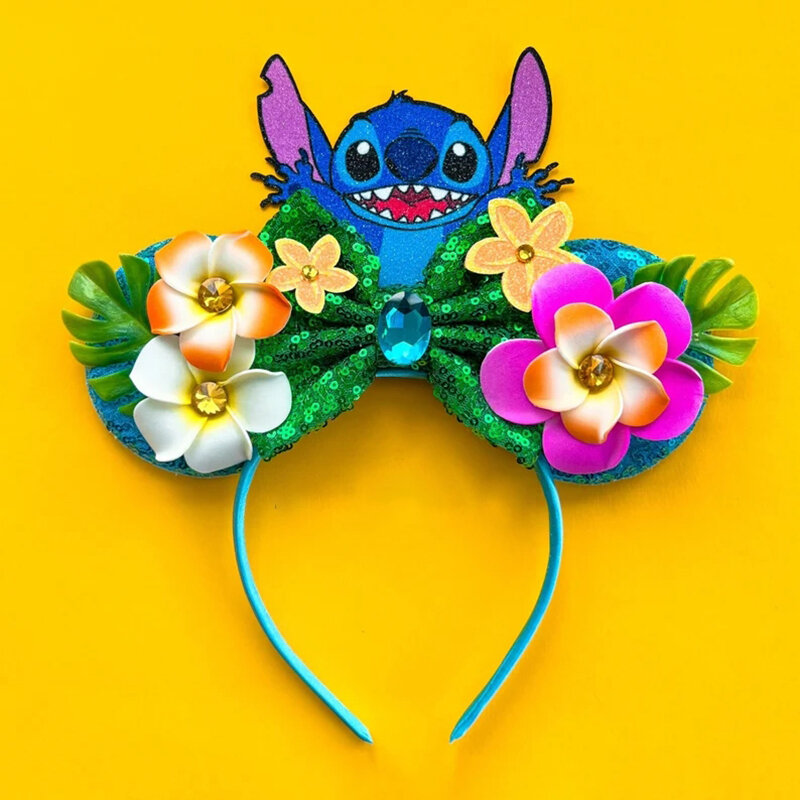 Disney Mickey Mouse หู Headbands สำหรับเด็กทารก Princess Headband ใหม่ล่าสุดเด็กคริสต์มาสเครื่องประดับสวมหัวสำหรับ Carnival Party