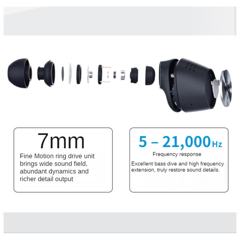 SENNHEISER-auriculares inalámbricos MOMENTUM 2 Rd TWS, cascos con Bluetooth 5,0, AptX, banda con cancelación de ruido, micrófono, IPX4, impermeables