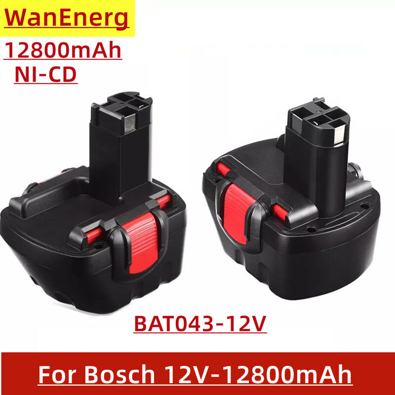 2022 Voor Bosch 12 V 12800Mah Psr Oplaadbare Batterij 12 V 12,8 AH Ahs Gsb Gsr 12 VE-2 BAT043 BAT045 BAT046 BAT049 BAT120 BAT139
