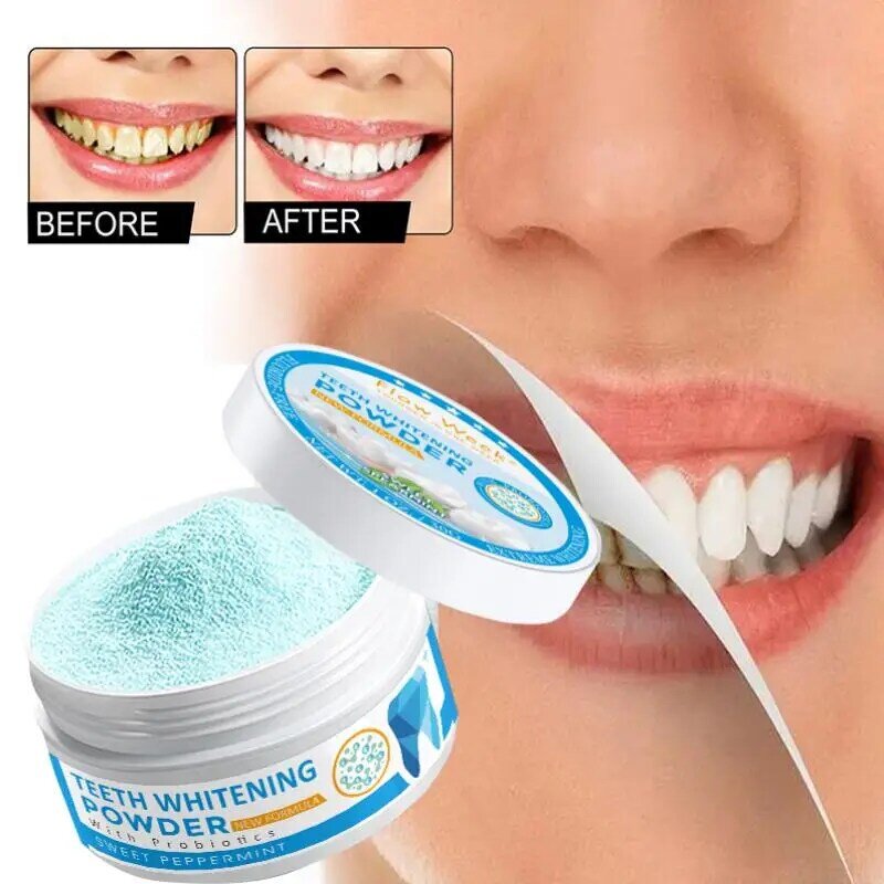 Flow Week-Juego de cepillos de dientes para el cuidado de los dientes, esencia de higiene bucal, eliminación de manchas de placa, blanqueamiento dental