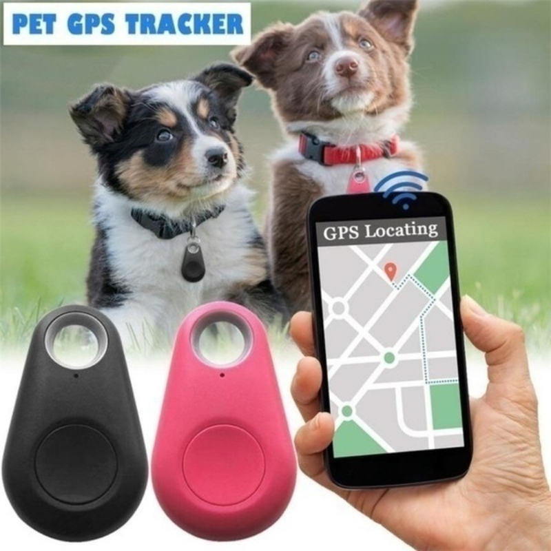 Mini Gps inteligente para mascotas, rastreador con Bluetooth, alarma antipérdida