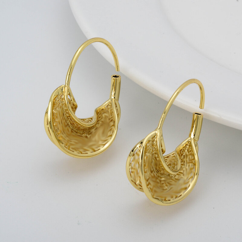 ZEADeat Jewelry collana di rame africano set di orecchini Dubai placcato oro dichiarazione di moda donna fascino d'oro gioielli di alta qualità
