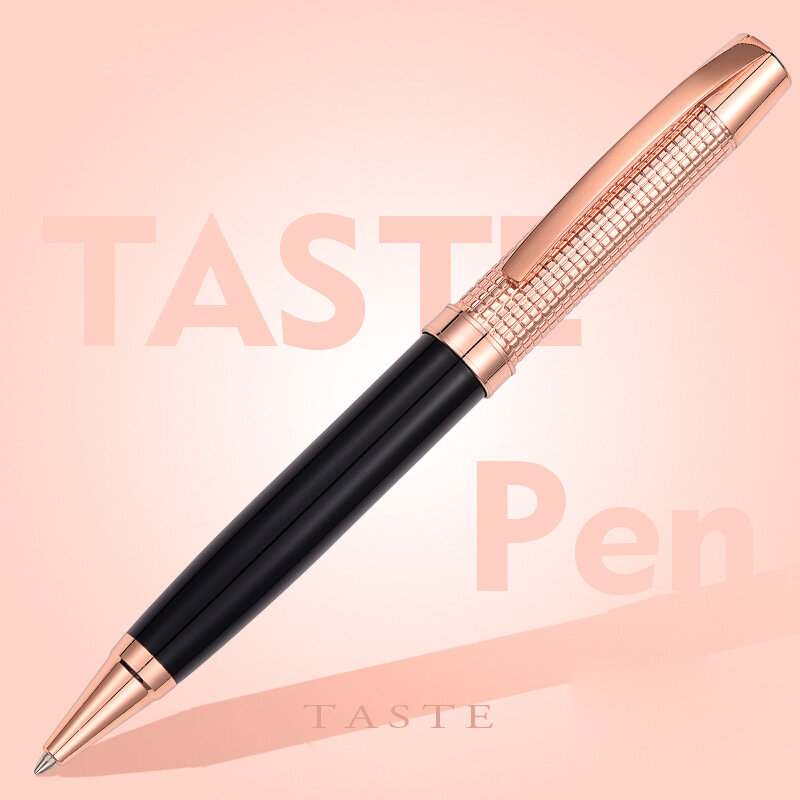 قلم حبر جاف لرجال الأعمال عالي الجودة متوفر بألوان الخشب الوردي بأفضل جودة من أفضل المبيعات قلم توقيع لرجال الأعمال