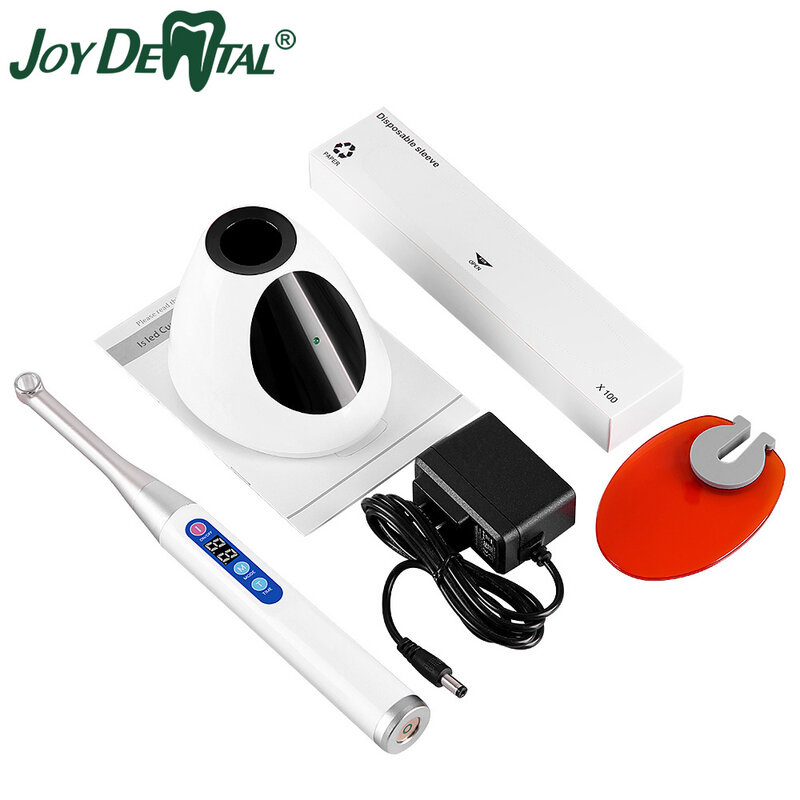 Dental Wireless Curing Lamp Led Dental Photopolymerizer 1s Cure Light 2400mW/cm² Intensity Dentistry Resin Solidify Tools