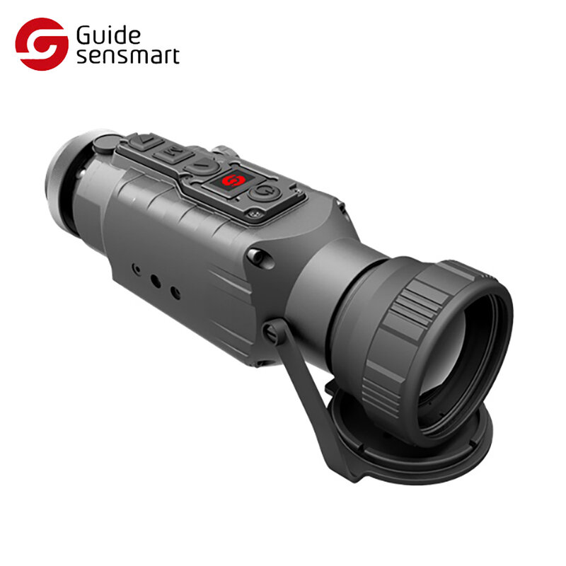 가이드 TA435 단안 망원경 적외선 야간 투시경 35mm F1.2 2x 4x 장거리 사냥, 모험 관광 HD 열 카메라