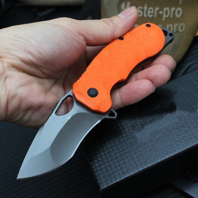 Tático ao ar livre faca de dobramento alta qualidade acampamento segurança defesa sobrevivência bolso portátil facas militares ferramenta edc