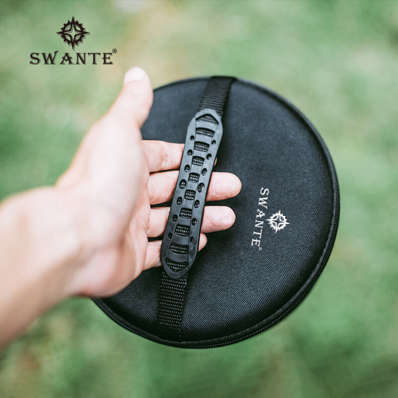 Swante outdoor camping mosquito coil plate tactical wind military mosquito repellent rack anti-scottatura peso 160G