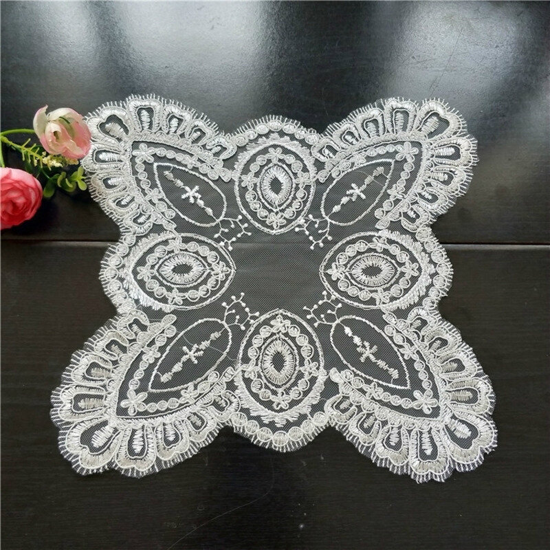 Many Styles Modern Minimalist Mesh Embroidery Napkin Placemat Vase Cushion Table Lamp Pad Rice Cooker Cover Towel Fruit Coaster