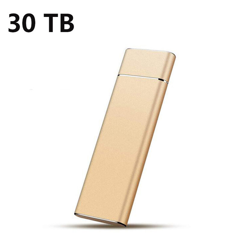 SSD 500GB 1TB Kecepatan Tinggi M.2 SSD Type-c USB3.1 16TB 4TB 2TB 1TB Hard Drive Seluler Solid State Eksternal untuk Laptop