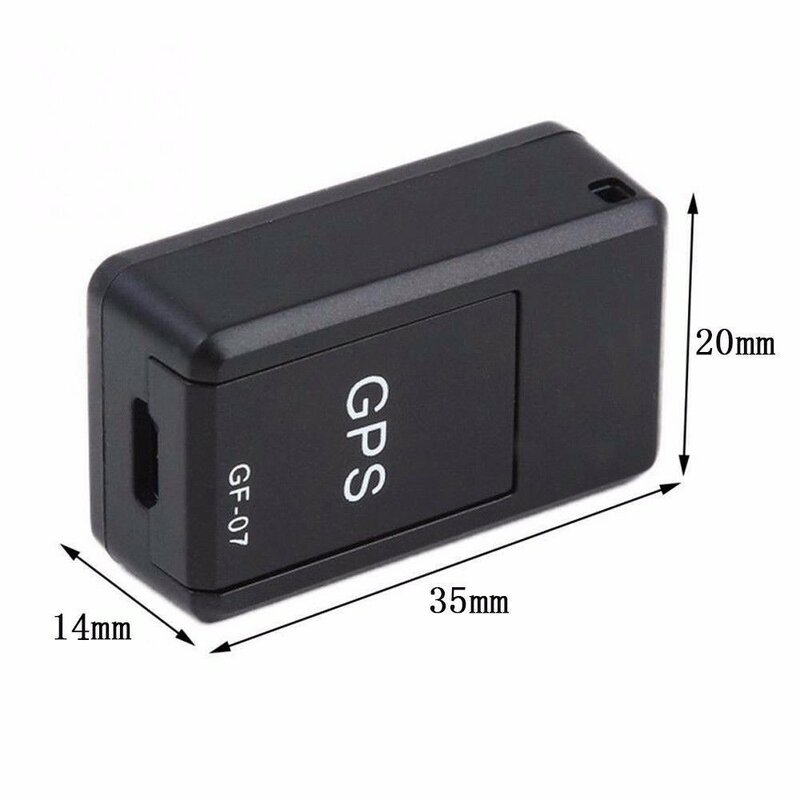 GF07 мини GPS GSM/GPRS Автомобильный трекер-локатор для отслеживания звука запись звука микротрекер против потери трекер фиксатор