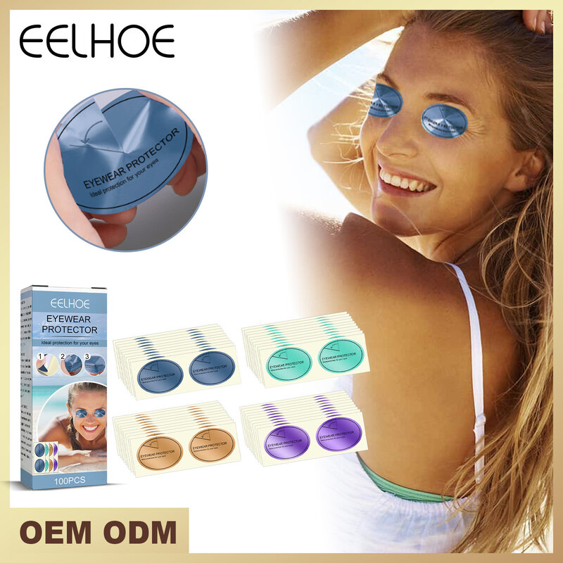 Eelhoeアイパッチ: アウトドアビーチ、太陽と紫外線をブロックし、快適なアイプロテクターを使用