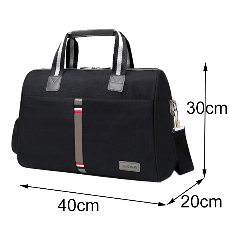 Waterproof Men's Travel Bags Organizer Foldable Portable Shoulder Crossbody Bags Large Capacity Travel Tote Women More Colors