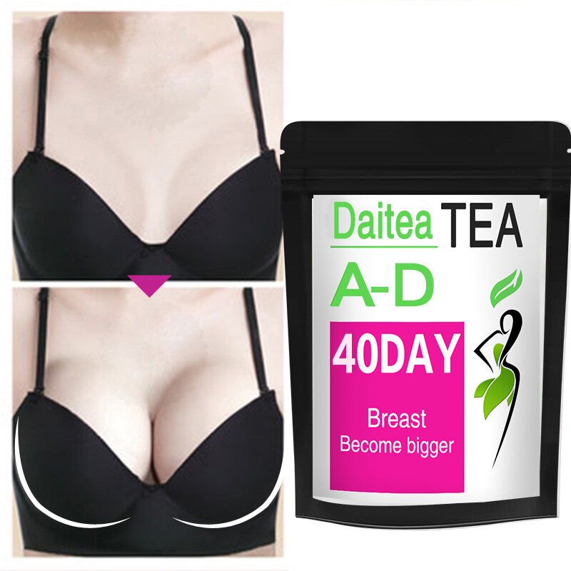Daitea powiększenie piersi herbata rozmiar Up biust wzrost cycki kształtowanie Sexy Body biust szybki wzrost cycki ujędrniający Chest Care dla kobiet