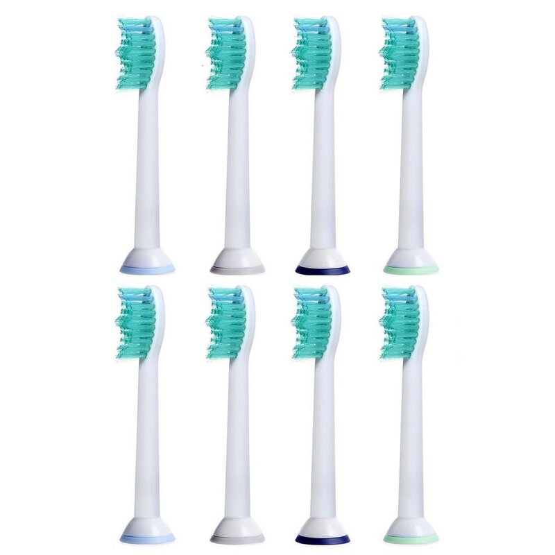 8 PCS หัวแปรงสีฟัน Soft Dupont ขนแปรงหัวเปลี่ยนหัวแปรงสีฟันสำหรับ Philips Sonicare