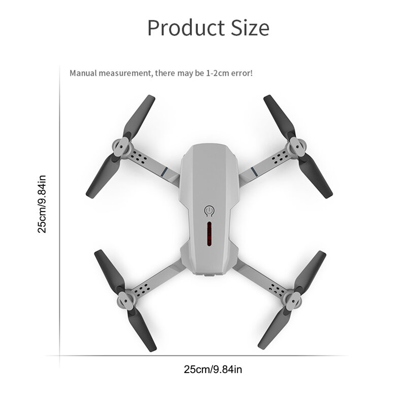 HD 4K RC Drone Drone With Camera 4K Drones For Adults WiFi FPV RC Quadcopter 3D FlipFoldable Mini Drones Toys Gifts For Kids