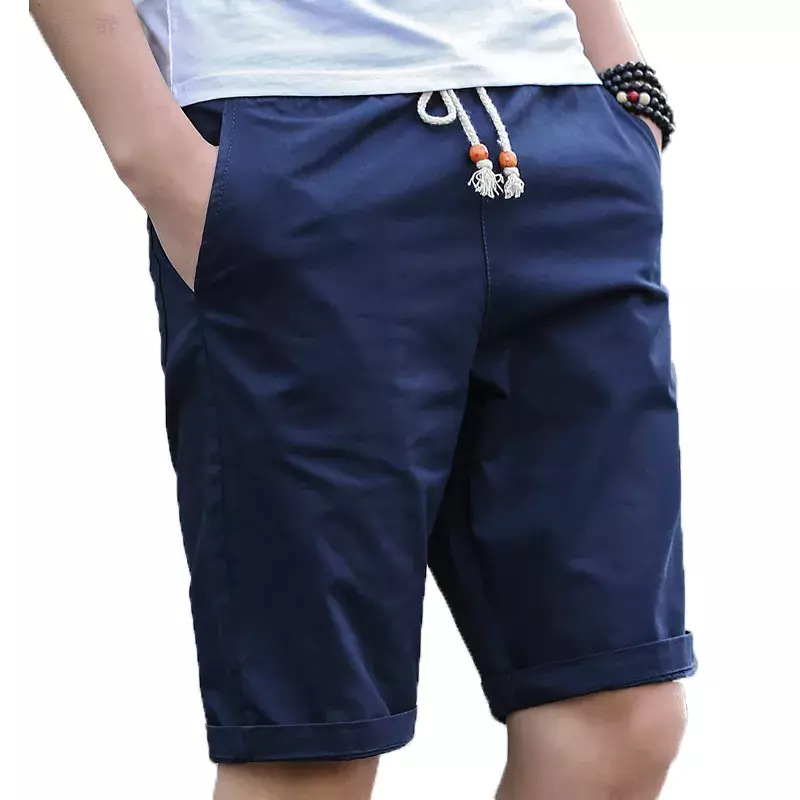 ホット2022綿100% の高品質通気性、快適カジュアルショーツ男性スタイル男ホームショーツアジアサイズポケット