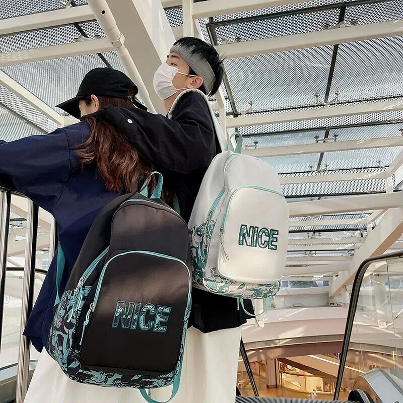 Вместительная женская дизайнерская школьная сумка с защитой от кражи для милых девушек, женский рюкзак, холщовый рюкзак высокого качества