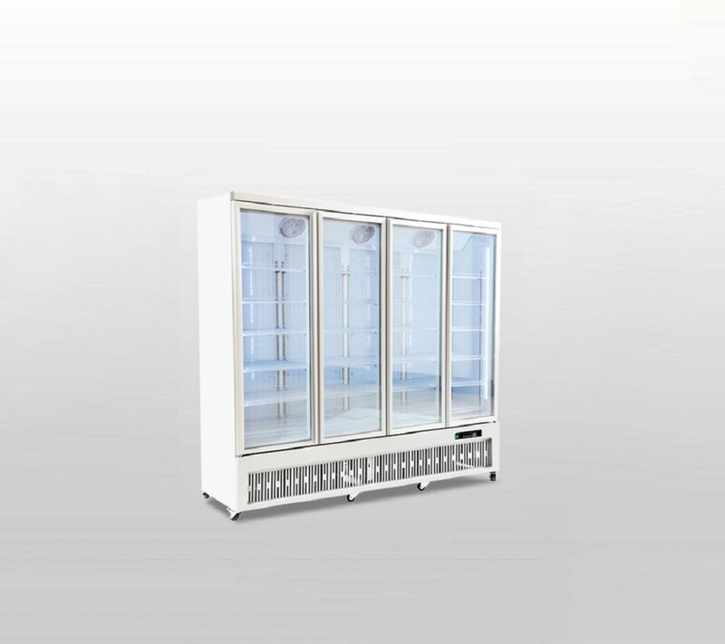 Refrigerador de bebida fria display refrigerador supermercado comercial geladeira lado a lado geladeiras vitrine