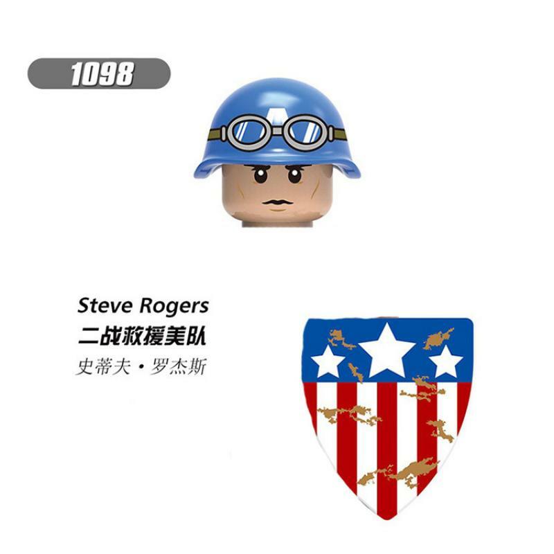 Конструктор X0236, герой Капитан Америка, Детские собранные игрушки, мелкие частицы, мини-фигурки, развивающие игрушки